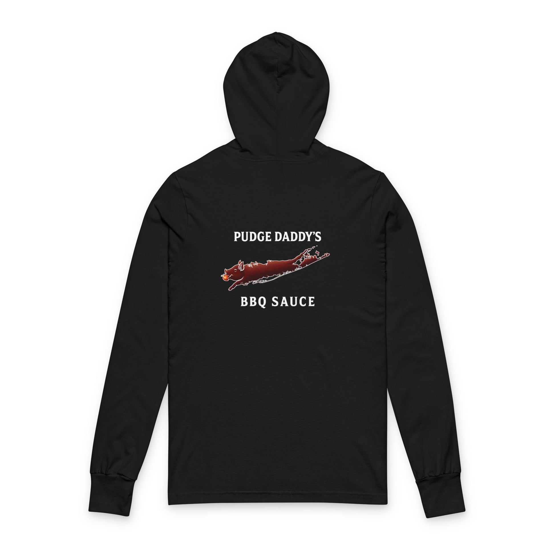 Unisex Hooded Long Sleeve Pig Tee